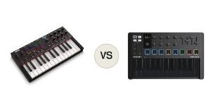 Montaje comparativo Akai MPK Mini IV contra Arturia MiniLab 3