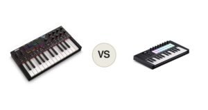Montaje comparativo Akai MPK Mini IV contra Novation Launchkey Mini MK4