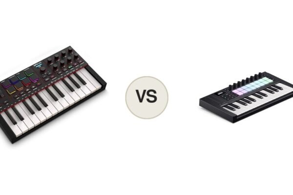 Montaje comparativo Akai MPK Mini IV contra Novation Launchkey Mini MK4