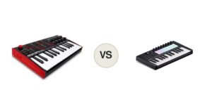 Montaje comparativo: Akai MPK Mini MK3 y Novation Launchkey Mini MK4