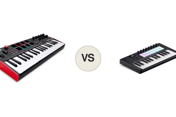 Montaje comparativo Akai MPK Mini Plus contra Novation Launchkey Mini MK4
