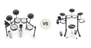 Montaje comparativo: Alesis Nitro Max y Alesis Turbo Max