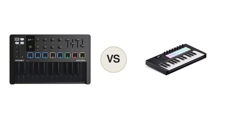 Arturia MiniLab 3 vs Novation Launchkey Mini MK4