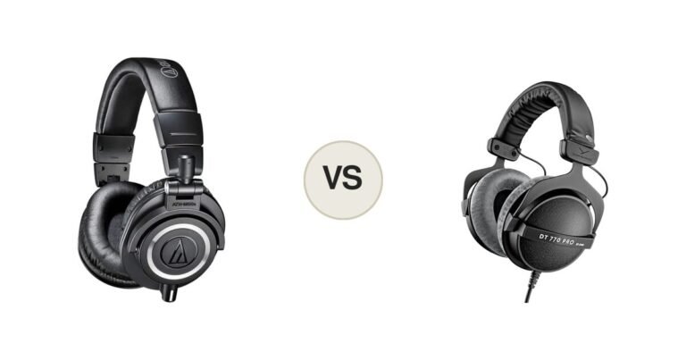 Montaje comparativo Audio-Technica ATH-M50x vs Beyerdynamic DT 770 PRO