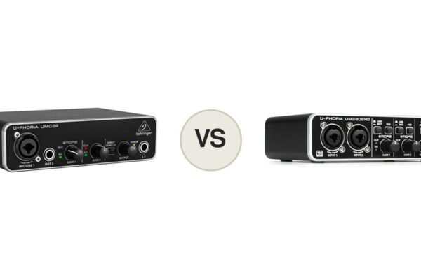 Behringer UMC22 vs Behringer UMC202HD