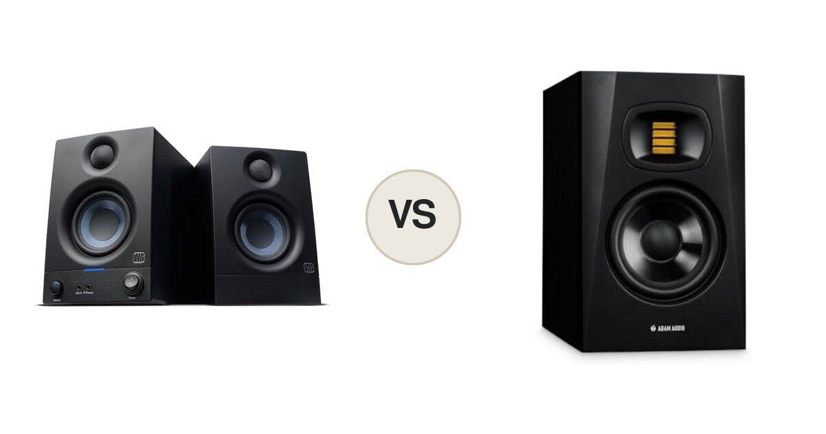 PreSonus Eris 3.5 Gen 2 vs ADAM Audio T5V