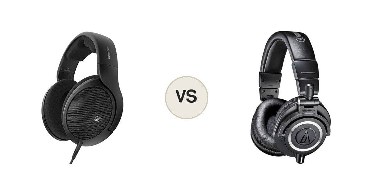 Sennheiser HD 560S vs Audio-Technica ATH-M50x