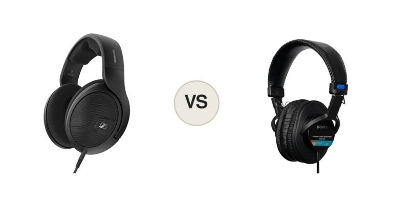 Sennheiser HD 560S vs Sony MDR-7506