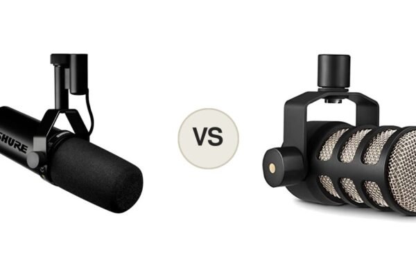 Montaje comparativo Shure SM7dB contra Rode PodMic