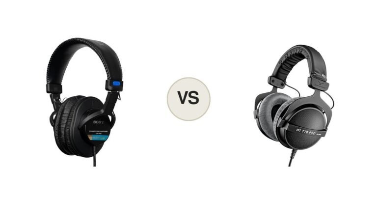 Montaje comparativo: Sony MDR-7506 y Beyerdynamic DT 770 PRO