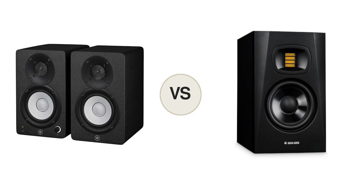 Yamaha HS4 vs ADAM Audio T5V