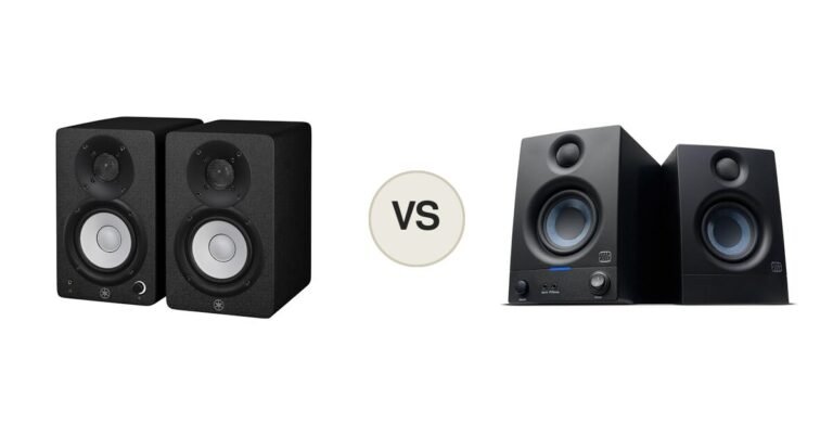 Montaje comparativo Yamaha HS4 vs PreSonus Eris 3.5 Gen 2