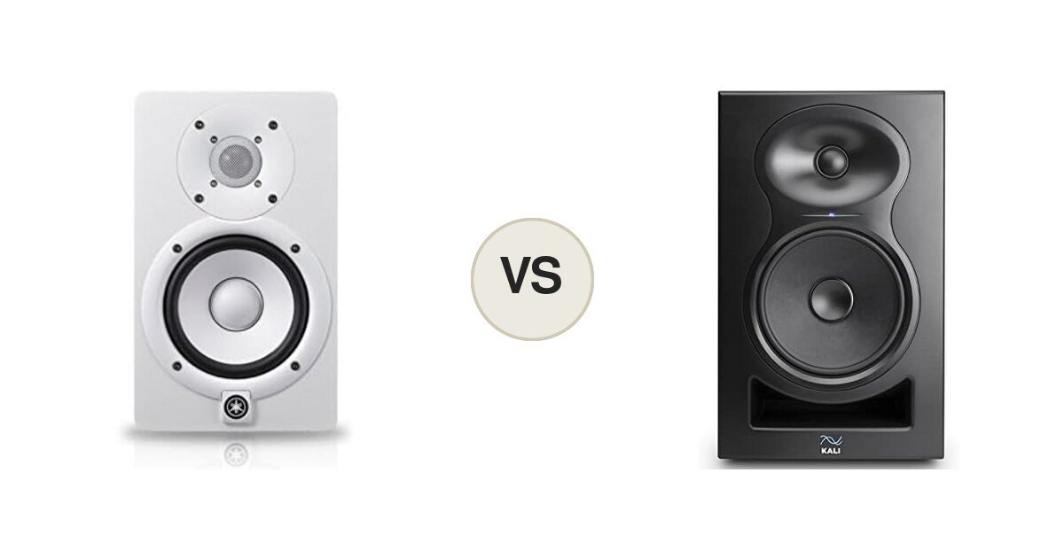 Yamaha HS5 vs Kali Audio LP-6