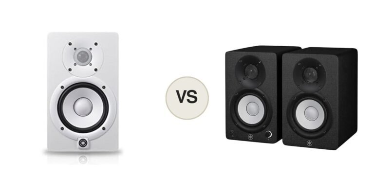 Yamaha HS5 vs Yamaha HS4