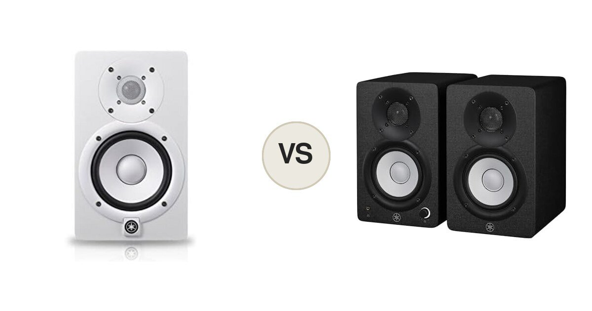 Yamaha HS5 vs Yamaha HS4