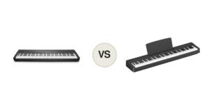 Montaje comparativo Yamaha P-45 contra Yamaha P-145BT