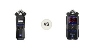 Montaje comparativo: Zoom H1essential y Zoom H4essential