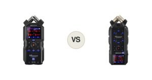 Zoom H4essential vs Zoom H6essential, montaje comparativo