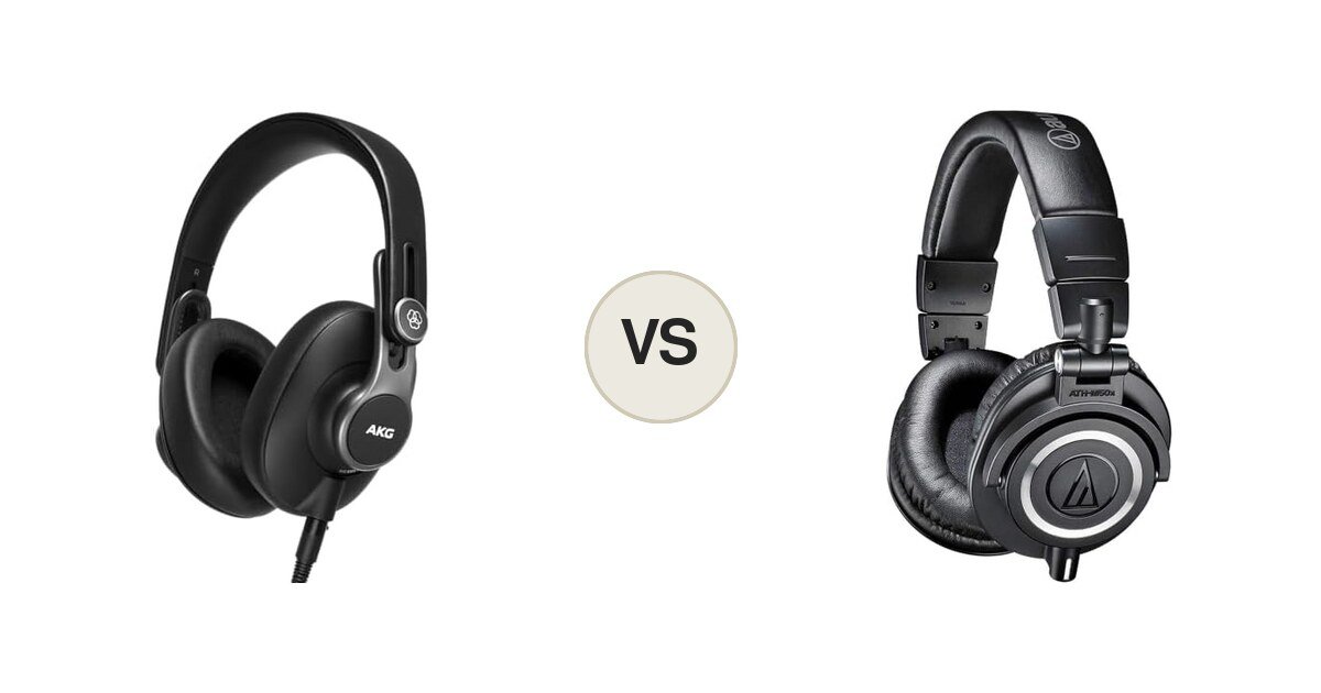 AKG K371 vs Audio-Technica ATH-M50x