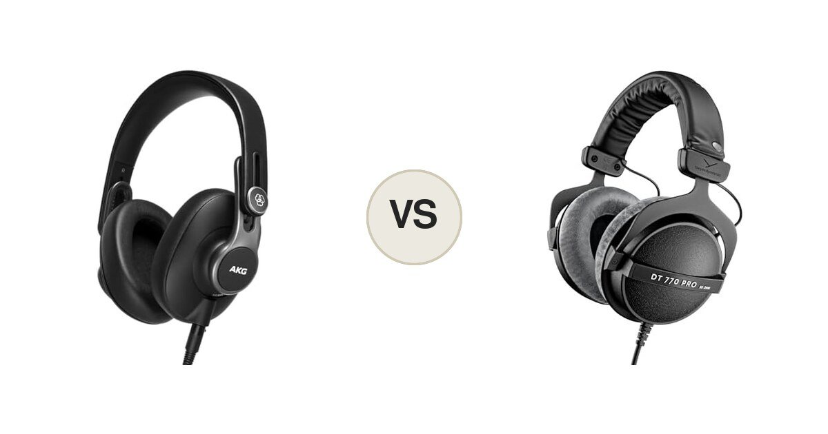 AKG K371 vs Beyerdynamic DT 770 PRO