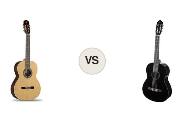 Alhambra 2C vs Yamaha C40 II, montaje comparativo