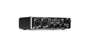 Behringer U-PHORIA UMC202HD, interfaz de audio USB de dos entradas con preamplificadores MIDAS