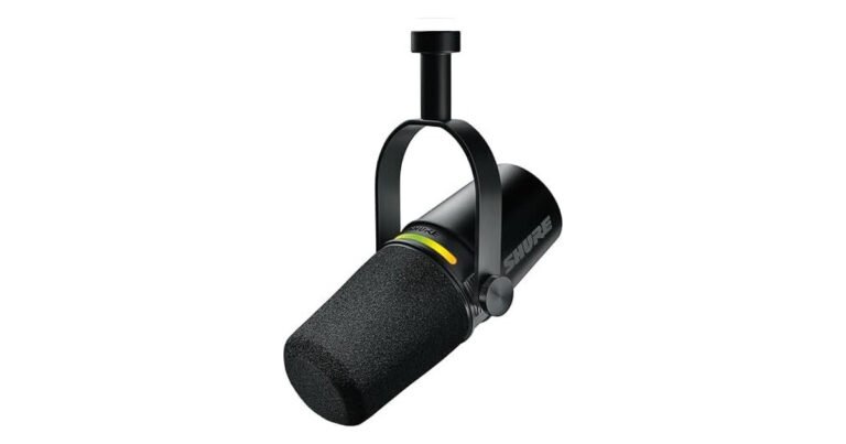 Shure MV7+, micrófono dinámico USB-C y XLR para podcast