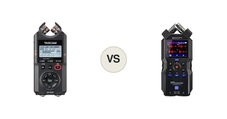 Tascam DR-40XP y Zoom H4essential, comparativa de grabadoras portátiles
