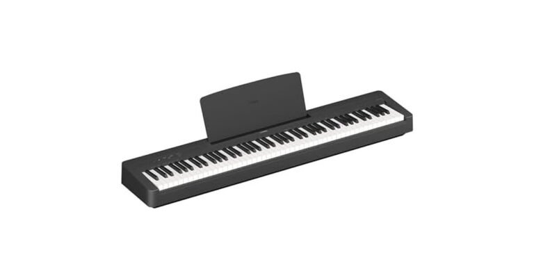 Yamaha P-145BT, piano digital de 88 teclas con Bluetooth, en negro