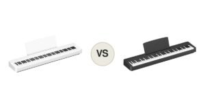 Yamaha P-225 vs Yamaha P-145BT, montaje comparativo