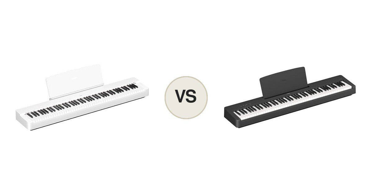 Yamaha P-225 vs Yamaha P-145BT, montaje comparativo
