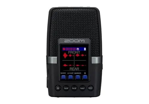 Zoom H2essential, grabadora portátil con tres micrófonos integrados